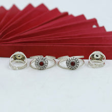 Pure Silver Thumb Toe Ring Set 5400-100