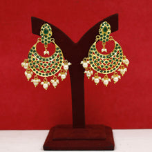 Long Neck Jadau Necklace Set 19232-48