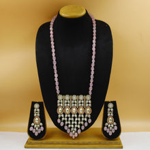 Polki  Long Necklace Set 20137-7321