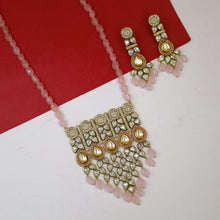 Polki  Long Necklace Set 20137-7321