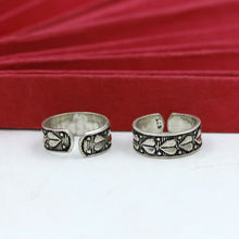 Pure Silver 925 Hallmarked Toe Ring 11685-7814