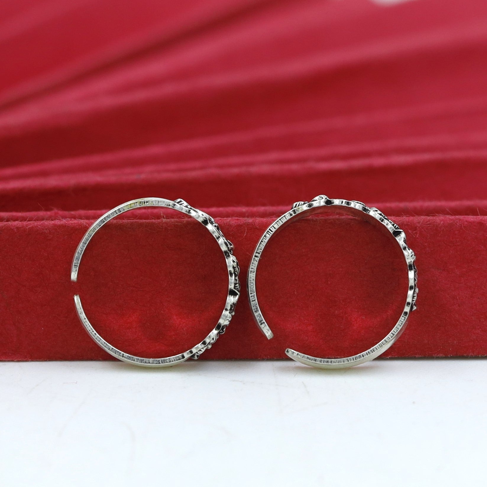 Pure Silver 925 Hallmarked Toe Ring 7066-1225