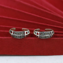 Pure Silver 925 Hallamarked Toe Ring 5381-100
