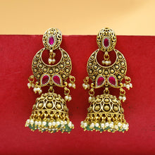 Jhumki Antique Earring 19322-28