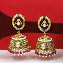 Jhumki Antique Earring 19256-28