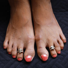 Pure Silver 925 Hallmarked Toe Ring 12379-8797