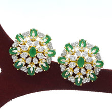 Tops/Studs Zircon/Ad Earring 19455-69