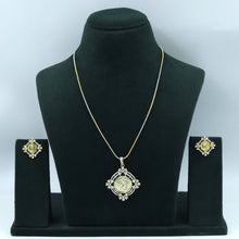 Ginni Zircon/AD Pendant Set 17530-08