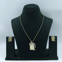 Ginni Zircon/AD Pendant Set 17534-08