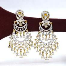 Chandbali Zircon/Ad Earring 19468-69