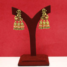 Long Neck Temple Necklace Set 19273-28