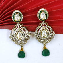 Long Neck Kundan Necklace Set 10627-68