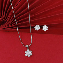 Light Zircon/AD Pendant Set 17520-08