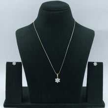 Light Zircon/AD Pendant Set 17520-08