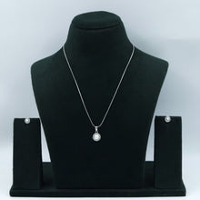 Light Zircon/AD Pendant Set 17521-08