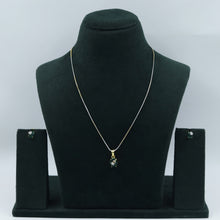 Light Zircon/AD Pendant Set 17522-08
