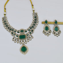 Manish Malhotra Inspired Layered Round Neck Kundan Necklace Set 18840-28
