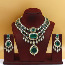 Manish Malhotra Inspired Layered Round Neck Kundan Necklace Set 18840-28