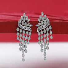 Danglers Zircon/AD Earring 17543-08