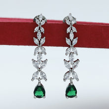 Danglers Zircon/AD Earring 17538-08