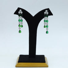 Round Neck Zircon/AD Necklace Set 17576-31