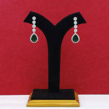 Round Neck Zircon/AD Necklace Set 17564-31