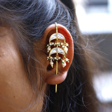 Kanphool Kundan Earring 17508-56