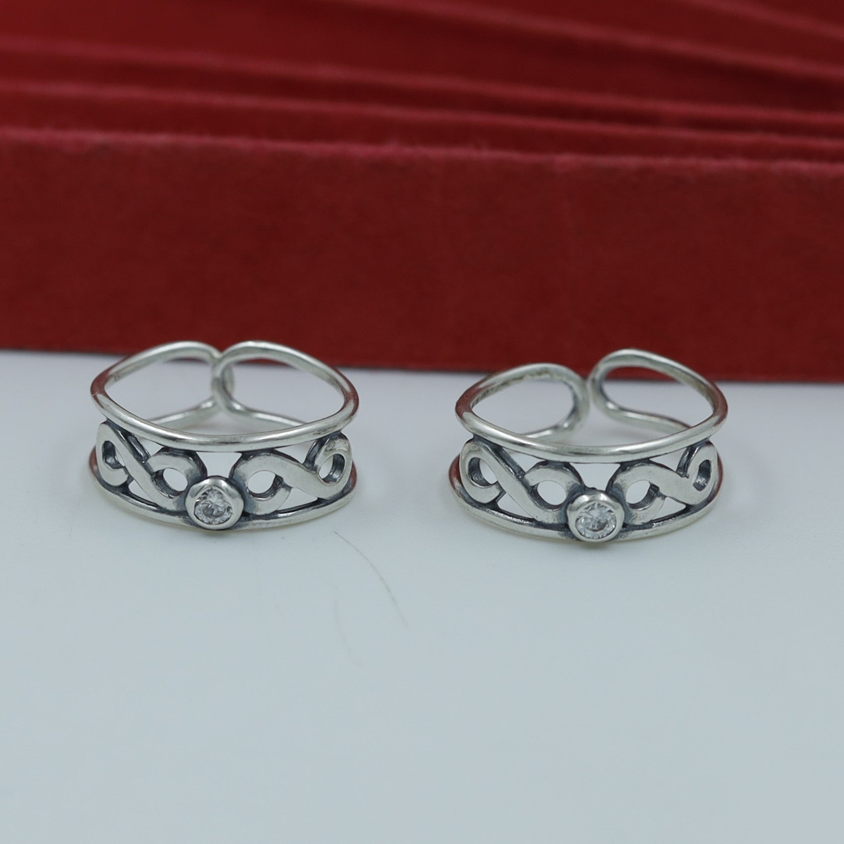 ACPL 925 Hallmarked Pure Silver Toe Ring 13429-26