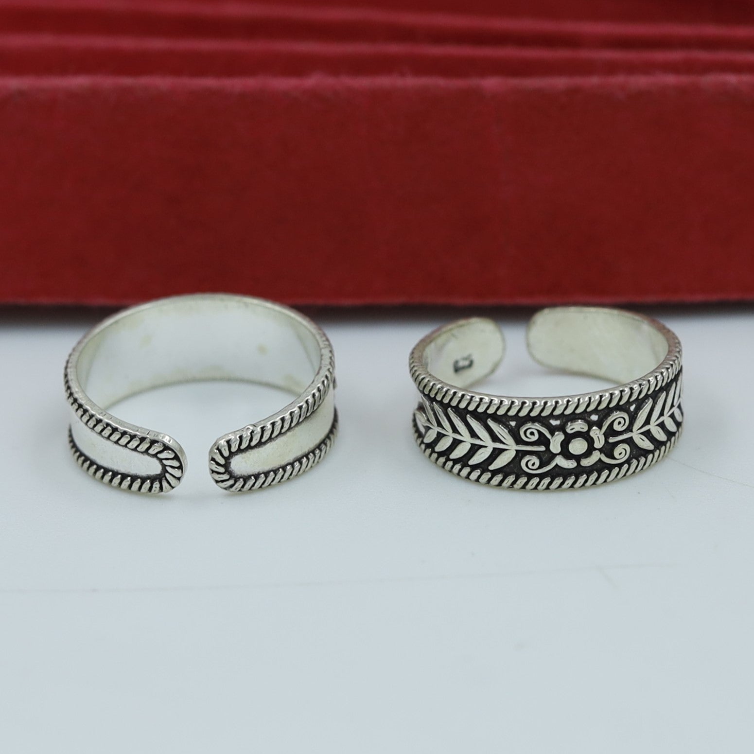 Pure Silver 925 Hallmarked  Toe Ring 10313-5840