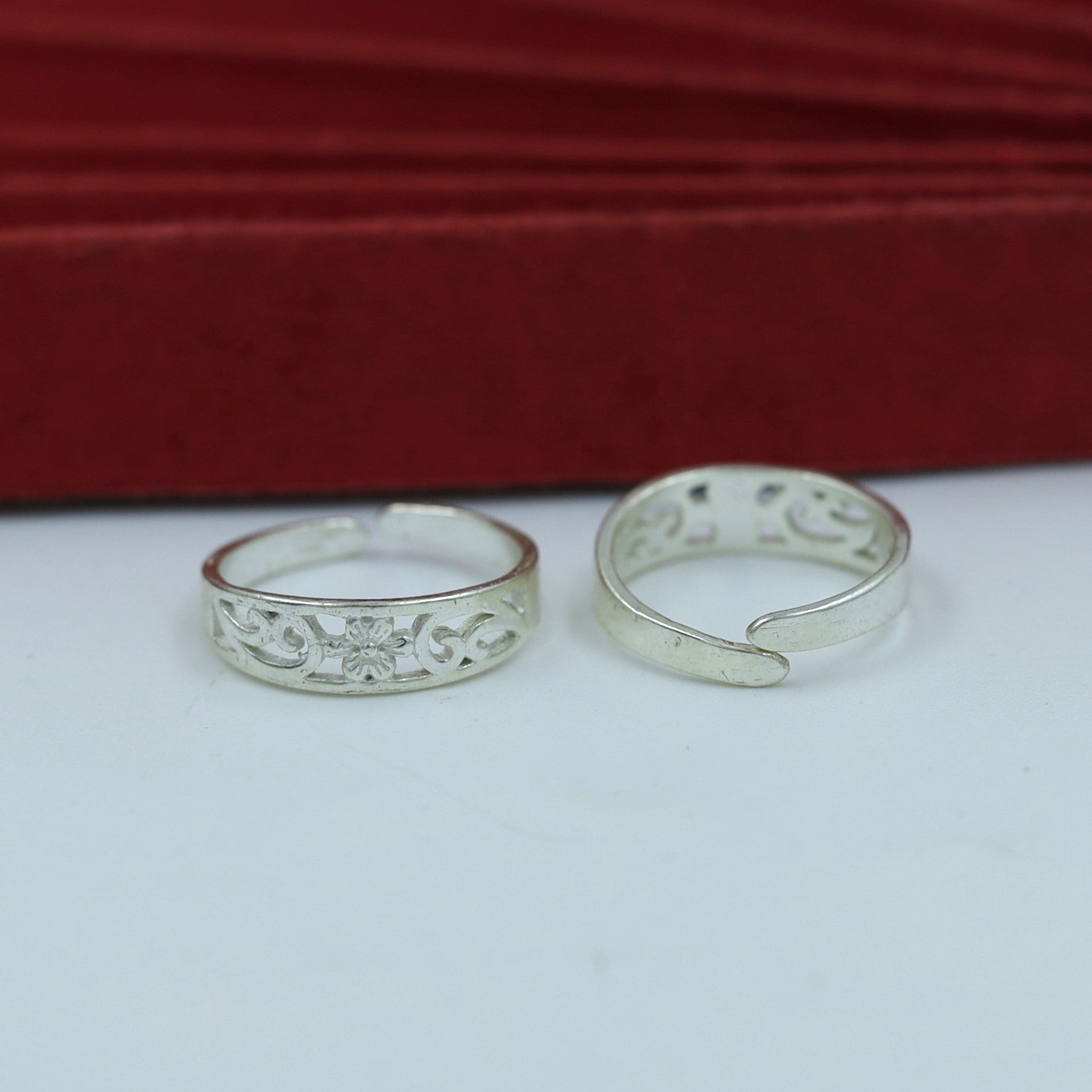 Pure Silver 925 Hallmarked Toe Ring 5310-22