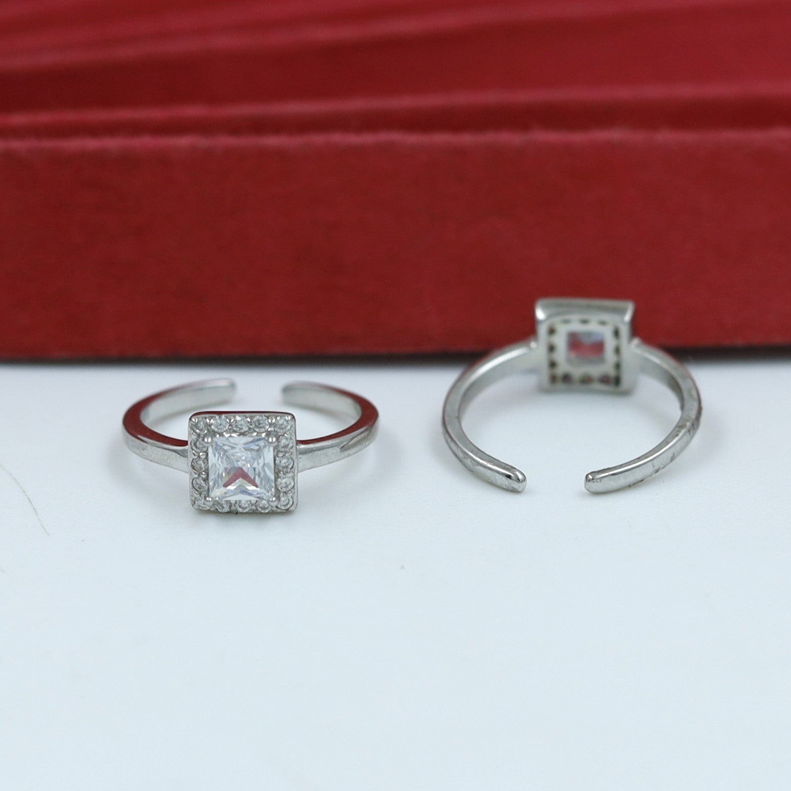 Pure Silver 925 Hallmarked Toe Ring 8147-22