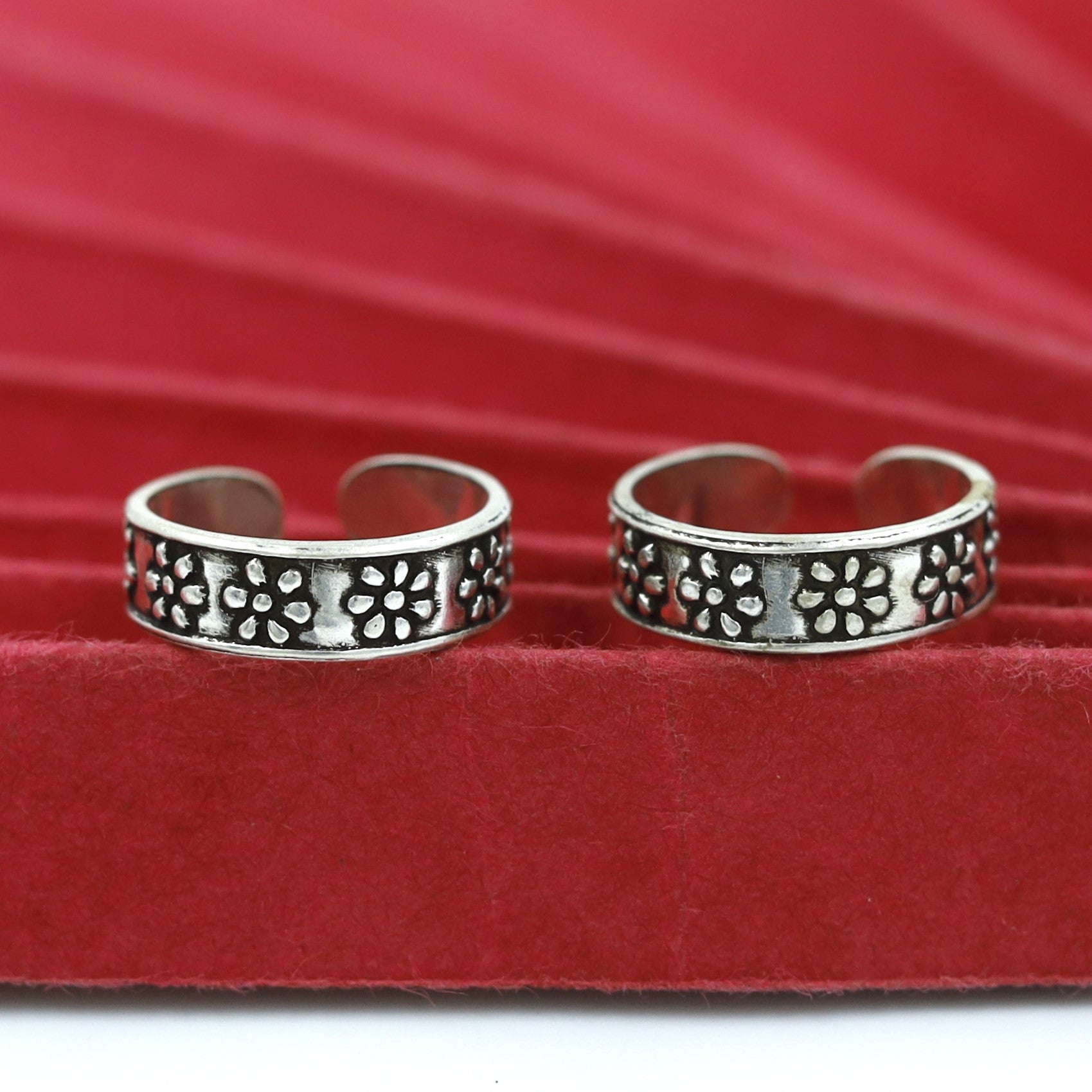 Pure Silver 925 Hallmarked Toe Ring 7070-1225