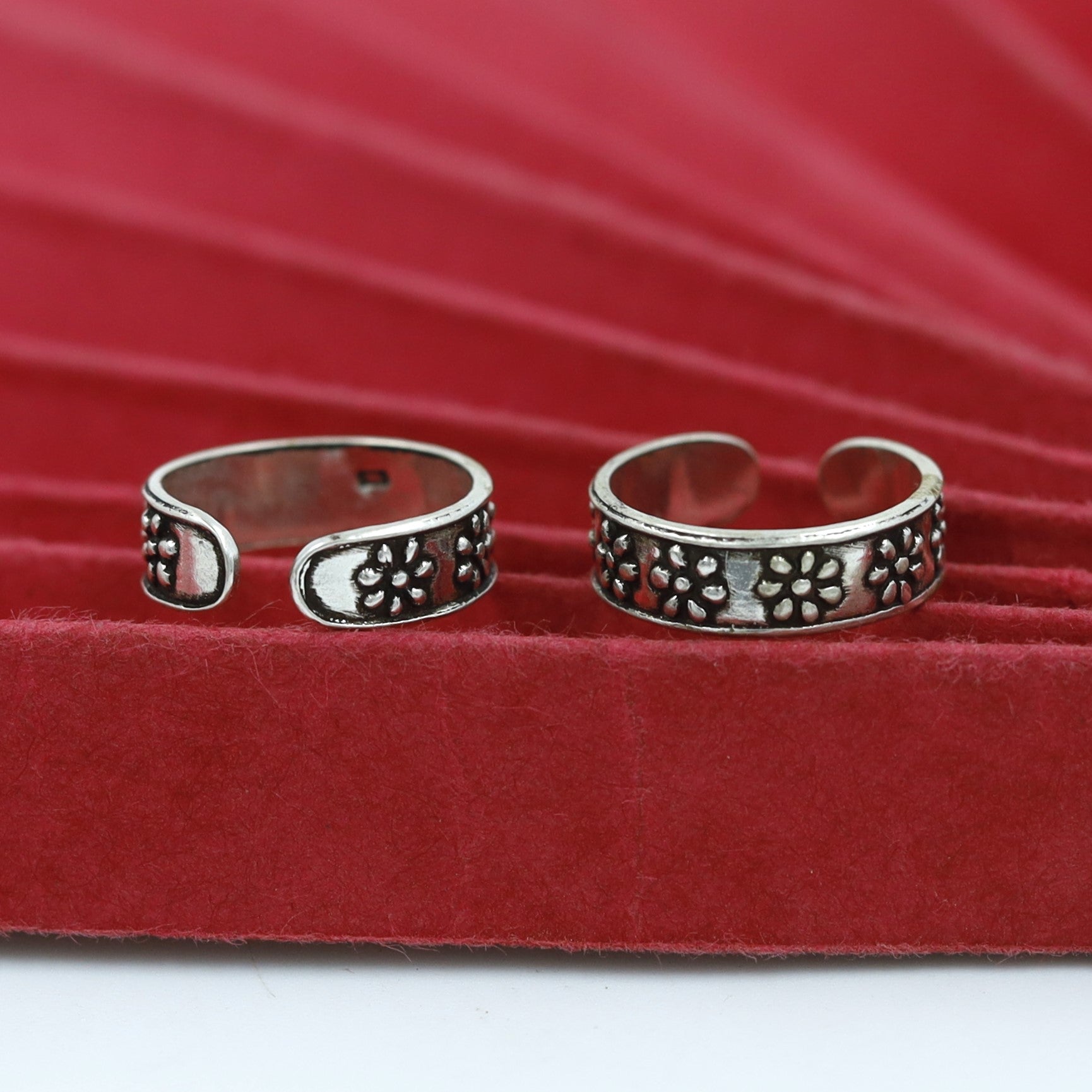 Pure Silver 925 Hallmarked Toe Ring 7070-1225