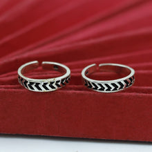 Pure Silver 925 Hallmarked Toe Ring 7042-1225