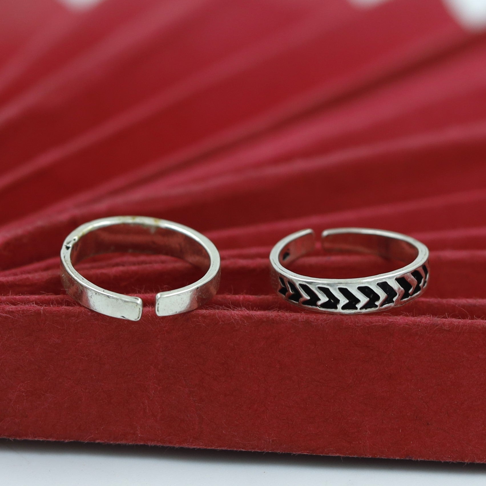 Pure Silver 925 Hallmarked Toe Ring 7042-1225