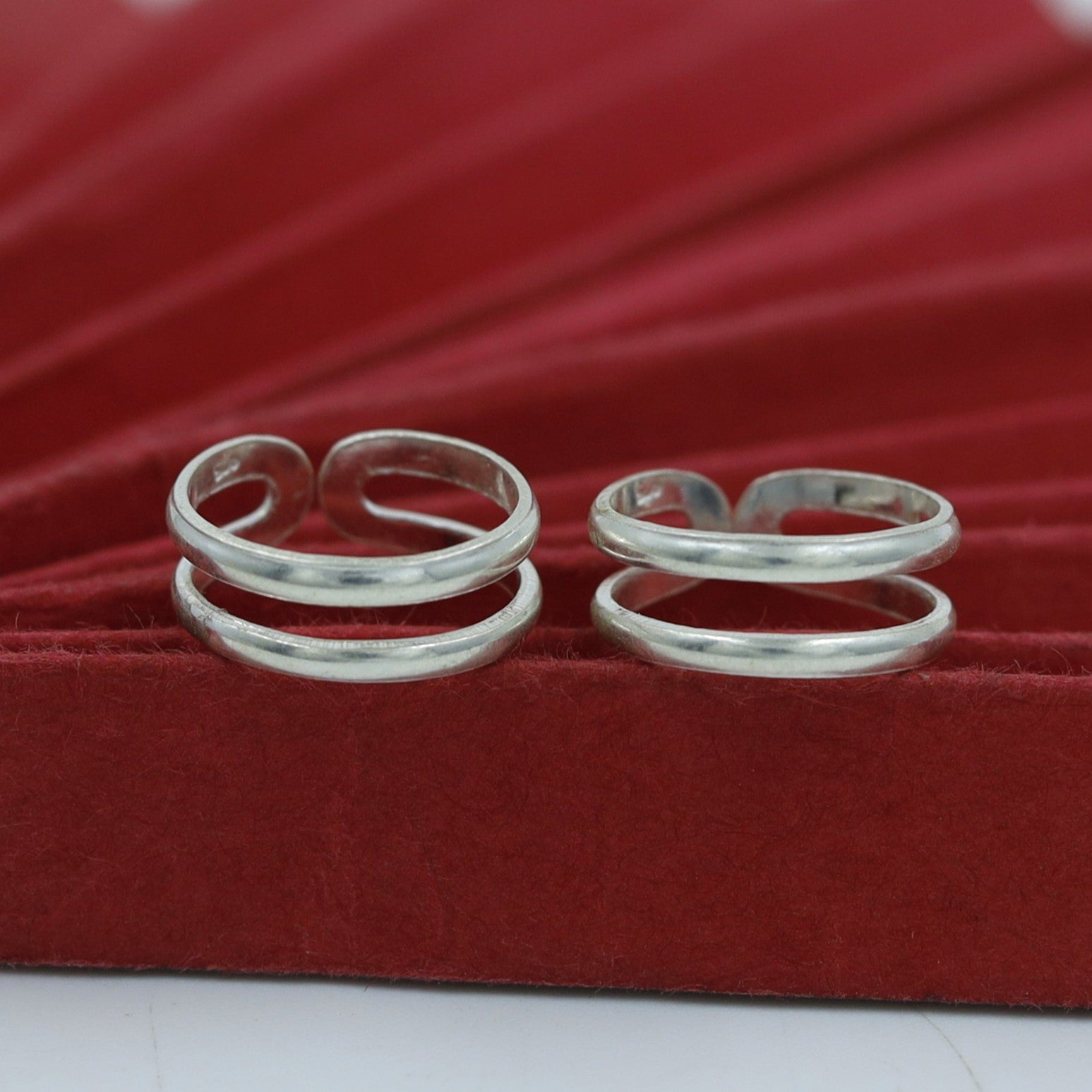 Pure Silver 925 Hallmarked Toe Ring 5351-22