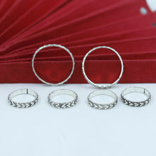 Pure Silver 925 Hallmarked  Toe Ring 14557-20