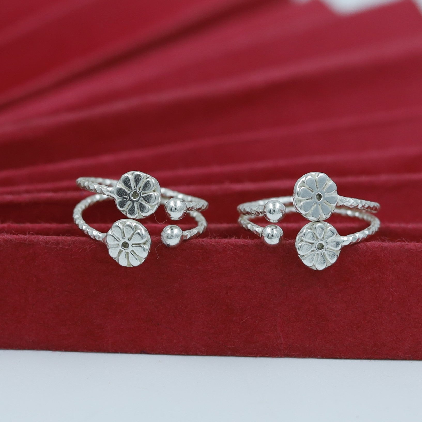 ACPL 925 Hallmarked Pure Silver Toe Ring 13405-26