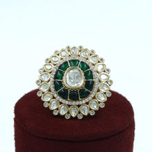 Adjustable Kundan Ring 17693-21