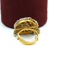 Antique Gold Plated Ring 18165-68