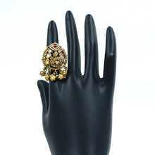 Antique Gold Plated Ring 18165-68