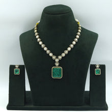 Manish Malhotra Inspired Moissanite Round Neck Kundan Necklace Set 17602-42