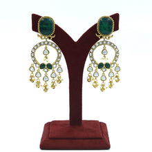 Manish Malhotra Inspired Moissanite Dangler Kundan Earring 17648-87