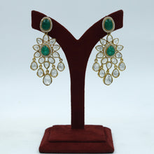 Manish Malhotra Inspired Moissanite Round Neck Kundan Necklace Set 17622-87