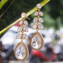 Manish Malhotra Inspired Moissanite Dangler Kundan Earring 17636-87