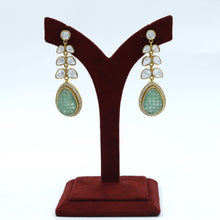Manish Malhotra Inspired Moissanite Dangler Kundan Earring 17636-87