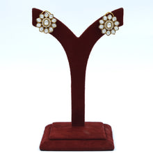 Moissanite Tops/Studs Kundan Earring 17627-87