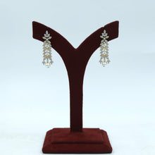 Round Neck Zircon/AD Necklace Set 18055-69
