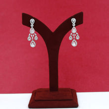 Round Neck Zircon/AD Necklace Set 18044-69