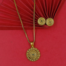 Designer Antique Pendant Set 18151-1